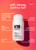 K18 Australia Repair + Refresh Holiday Kit with simple hair treatment products in a sleek box.