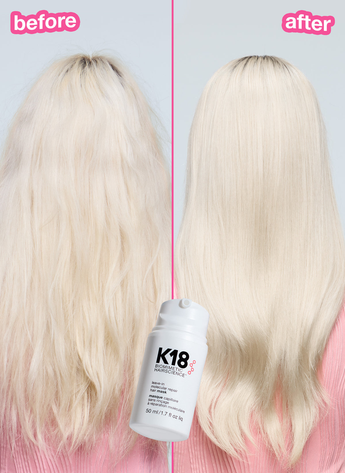 K18 Australia Repair + Refresh Holiday Kit with simple hair treatment products in a sleek box.