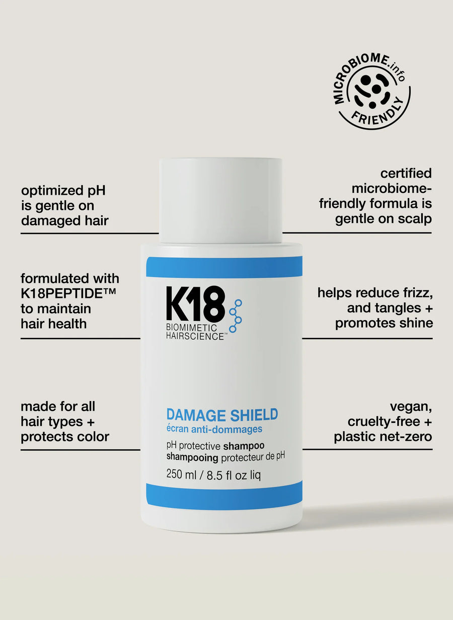 *DAMAGE SHIELD pH protective shampoo - K18 Australia