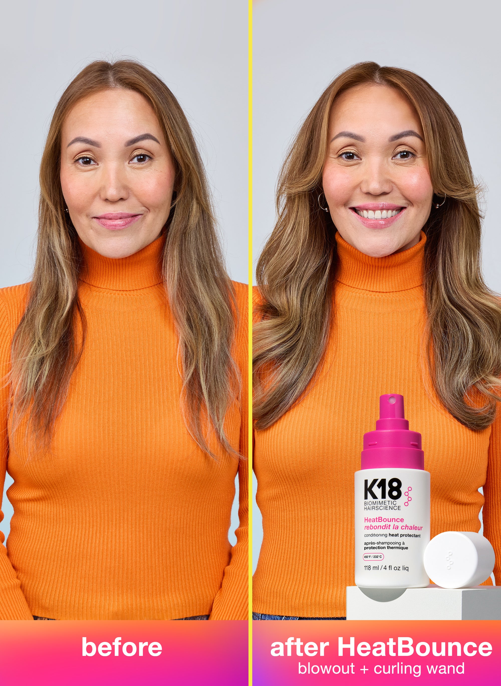 HeatBounce conditioning heat protectant - K18 Australia