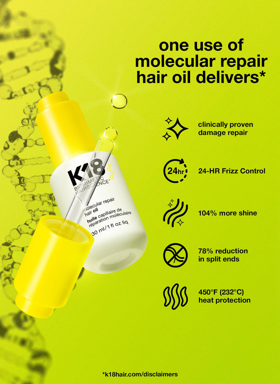*K18 molecular Repair Hair Oil 30ml - K18 Australia