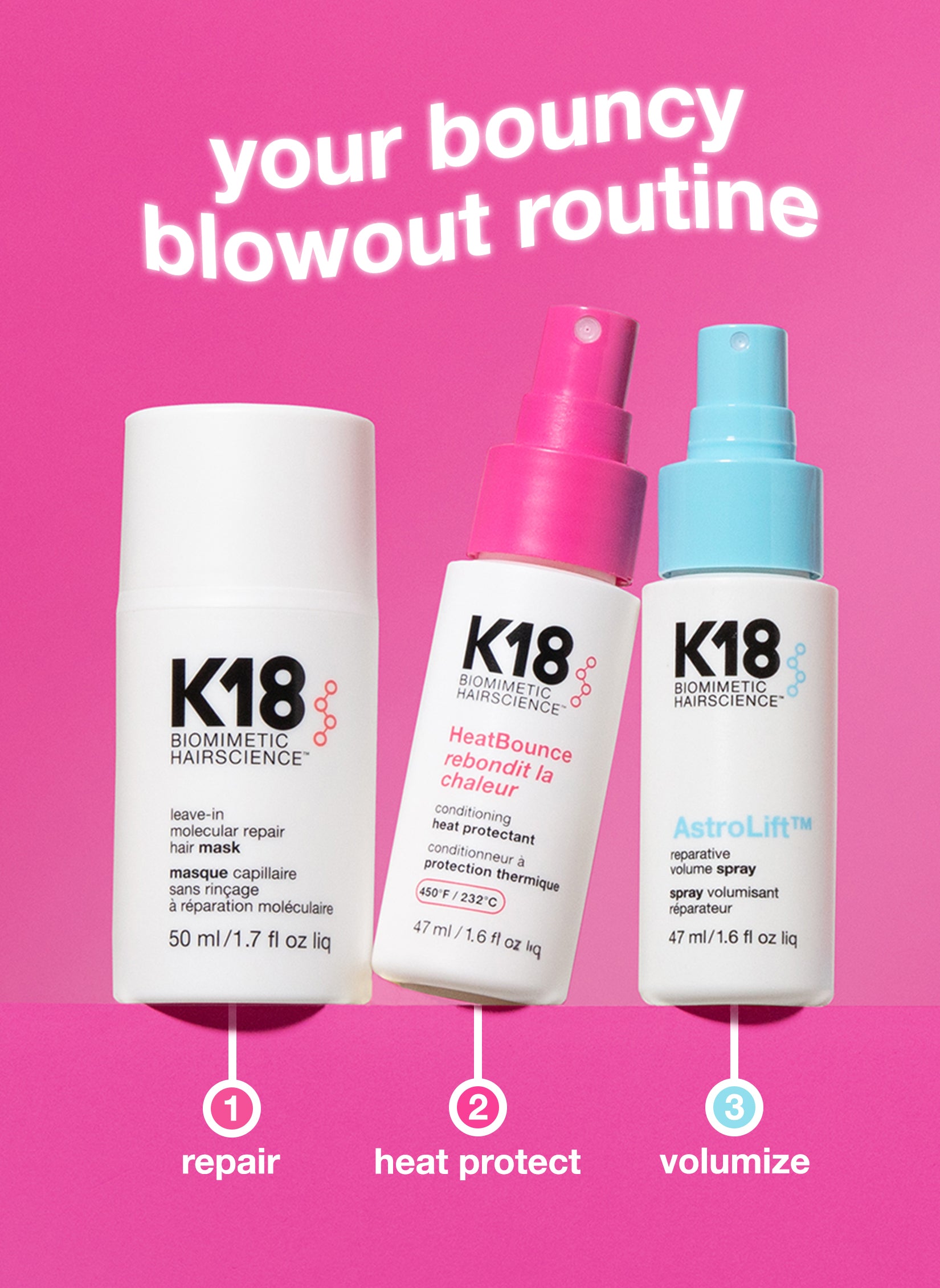 Salon Blowout at Home Kit - K18 Australia