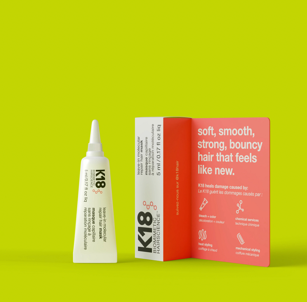 K18 leave-in molecular repair hair mask 5ml (salon buy price) *min order 3 - K18 Australia