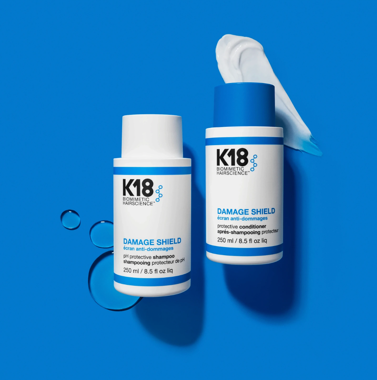 *DAMAGE SHIELD protective shampoo + conditioner routine - K18 Australia