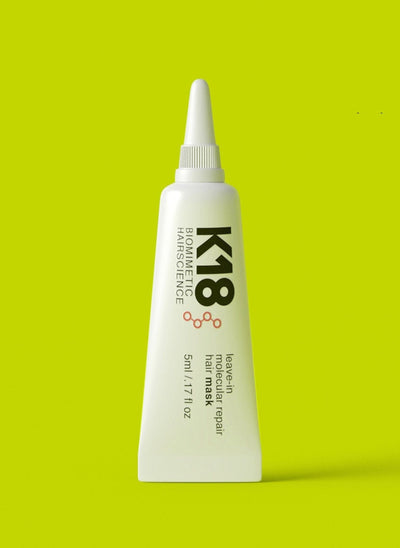 *K18 leave-in molecular repair hair mask 5ml